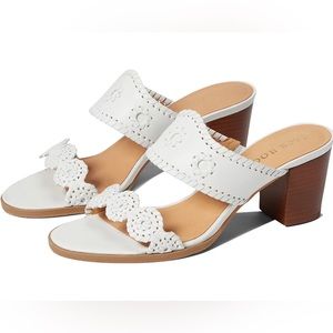 Jack Rogers Lauren mid heel sandals